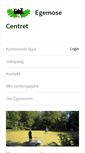 Mobile Screenshot of egemosen.dk